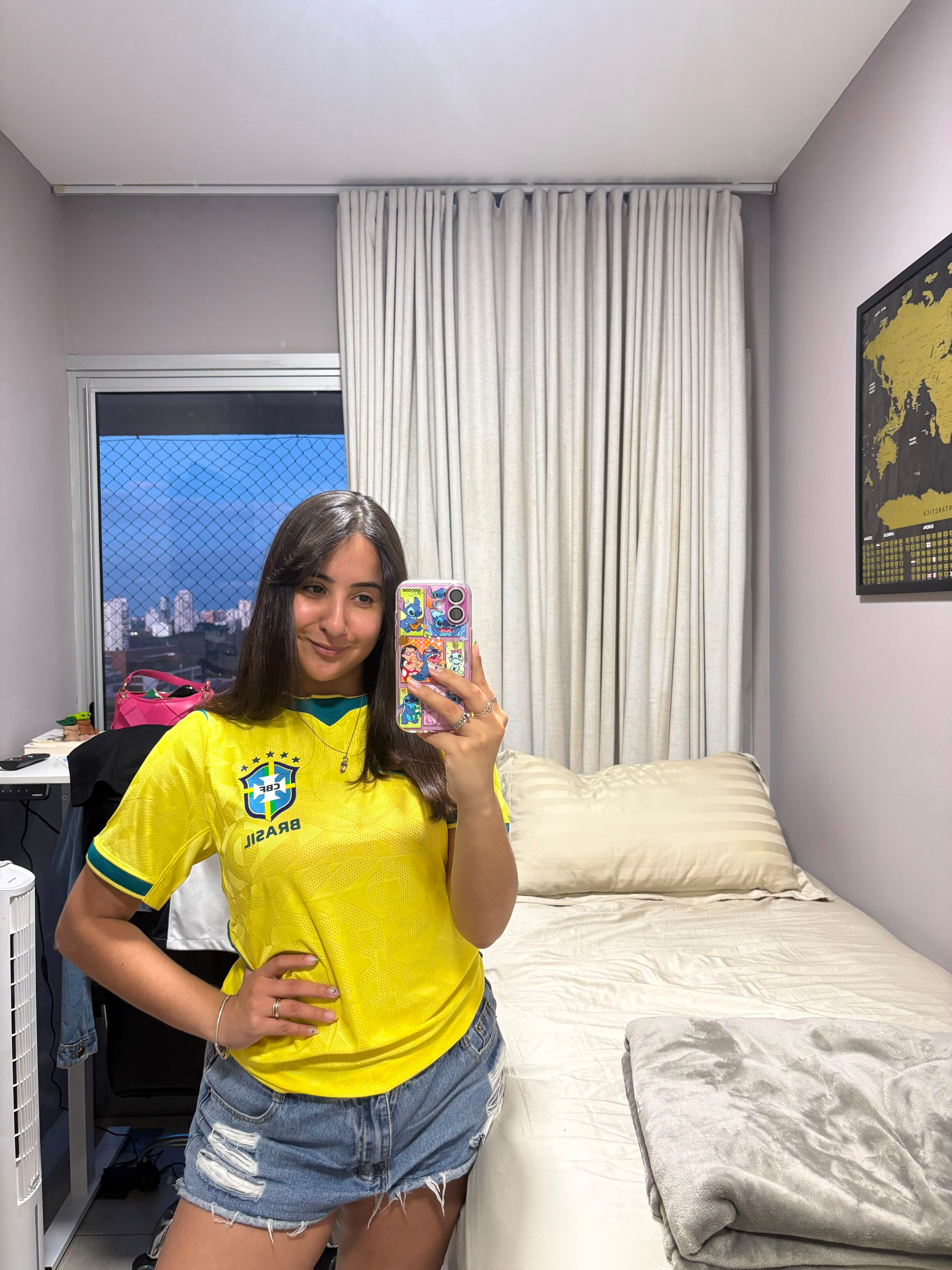 Any torcendo pelo Brasil na Copa do Mundo 2026